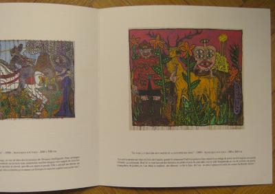 Robert COMBAS -  Exposition Palais des Congrès, 1995 - Plaquette originale d’exposition signée et numérotée 2