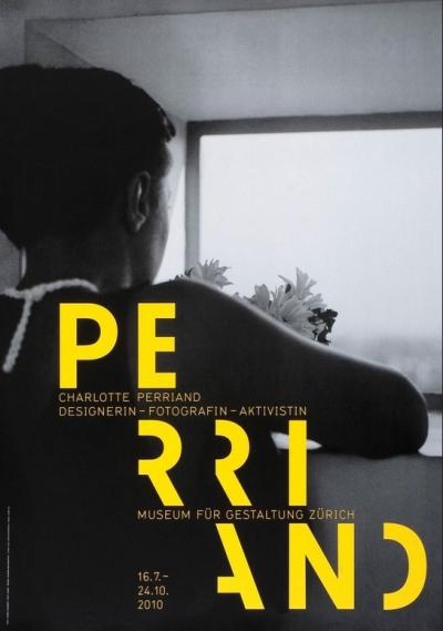 Charlotte PERRIAND - Affiche originale d’exposition, 2010 - Sérigraphie 2