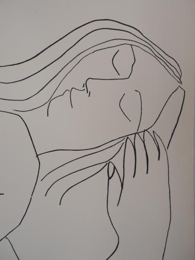 Pablo PICASSO (after) - Nude resting - Lithography 2