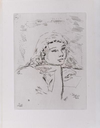 Pierre BONNARD - Sainte Monique, 1930 - Gravure originale 2