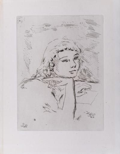 Pierre BONNARD - Sainte Monique, 1930 - Gravure originale 2