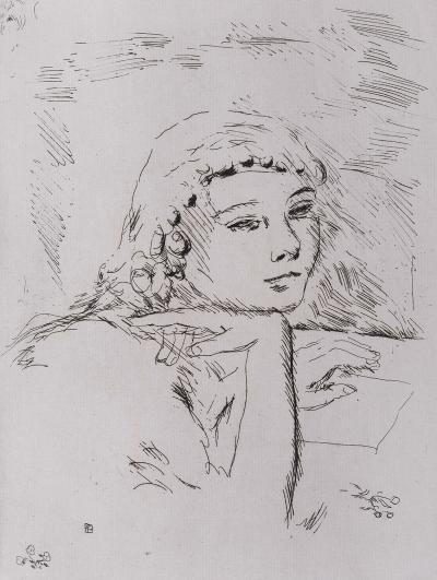 Pierre BONNARD - Sainte Monique, 1930 - Gravure originale 2