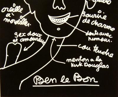 Ben VAUTIER - Ben Le Bon, 1990 - Sérigraphie signée 2