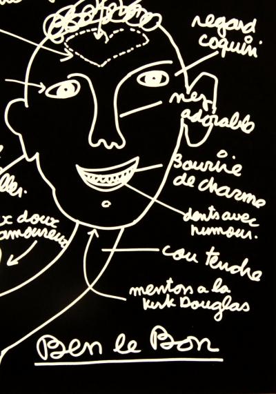 Ben VAUTIER - Ben Le Bon, 1990 - Sérigraphie signée 2