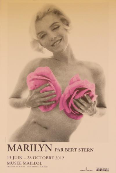 Bert Stern – Marilyn (die letzte Sitzung), 2012 – Ausstellungsplakat