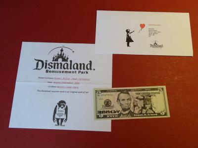 BANKSY (d’après) - Dismaland - Billet de banque 2