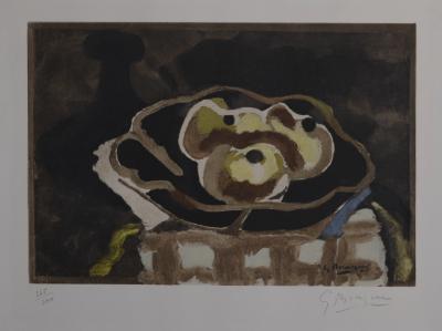 Georges BRAQUE - Nature morte aux pommes, vers 1950 - Lithographie signée 2