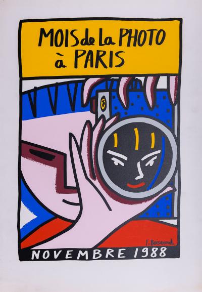 François BOISROND - Mois de la Photo à Paris - 1988 - Sérigraphie originale 2
