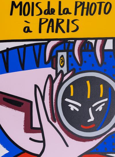 François BOISROND - Mois de la Photo à Paris - 1988 - Sérigraphie originale 2