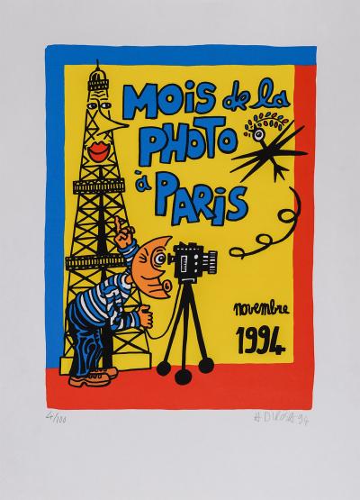 Hervé DI ROSA - Mois de la Photo à Paris, 1994 - Sérigraphie 2