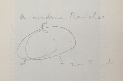 Max Ernst - Oiseau surréaliste - Dessin original au crayon signé - 1964 2