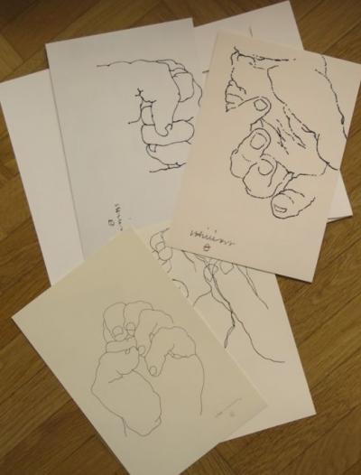 Eduardo CHILLIDA (d’après) - Quatre mains - Impressions offset 2