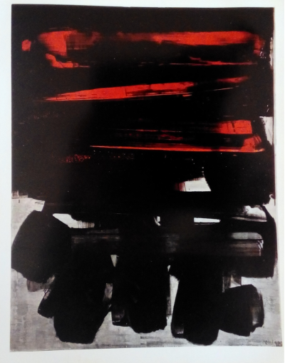 Pierre SOULAGES (d’après) - Galerie de France, 1960 - Impression 2