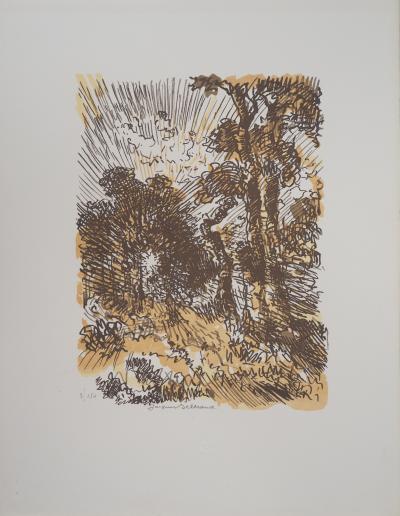 Jacques BELTRAND : Maquis - Bois gravé original signé, 1923 2