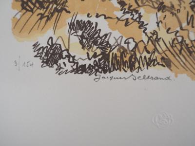 Jacques BELTRAND : Maquis - Bois gravé original signé, 1923 2