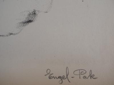 Ernest ENGEL-PAK : Composition, 1946 - Lithographie originale Signée 2
