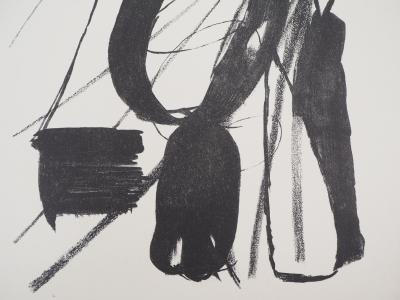 Hans HARTUNG : L04, 1946 - Lithographie originale Signée 2