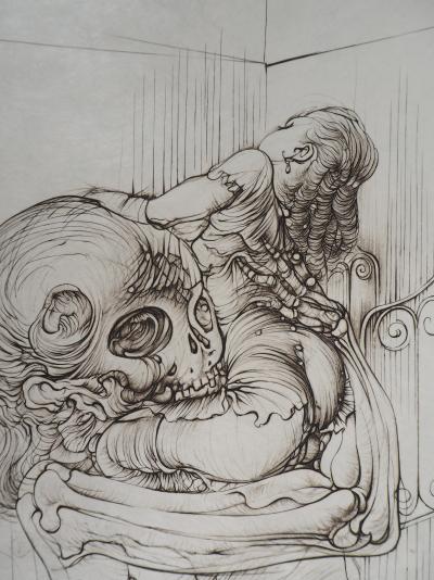 Hans BELLMER - La jeune fille et la mort - Gravure originale signée 2