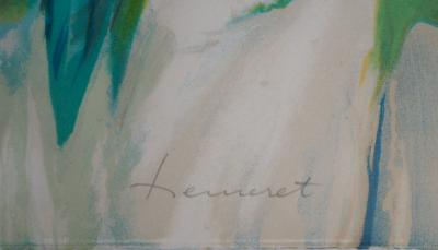 Claude HEMERET : Fleurs du printemps - Lithographie originale signée 2