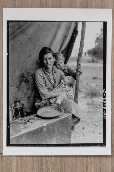 Dorothea LANGE - Migrant Mother set, 1936 - 4 tirages gélatino-argentique édition limitée 2