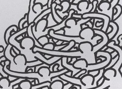 Keith HARING - Untitled - 1990 - Lithographie originale 2