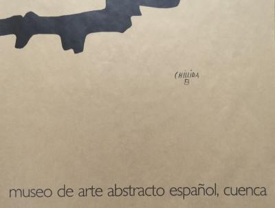 Eduardo CHILLIDA - Deux affiches sur papier kraft  du Musée de Arte Abstracto Espanol - 1982 2