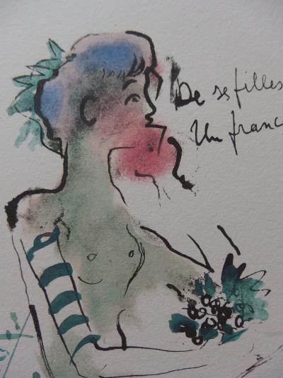 Jean COCTEAU : Ephèbe - Lithographie signée 2