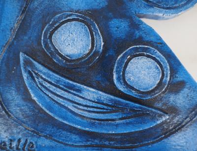 Guillaume CORNEILLE : Nu à l’oiseau, Sculpture originale, Signée /25ex 2