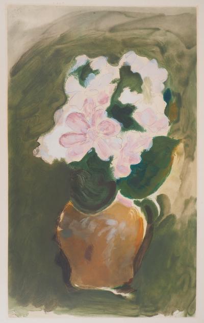 Georges BRAQUE - Le Bouquet rose, Gravure originale signée au crayon 2