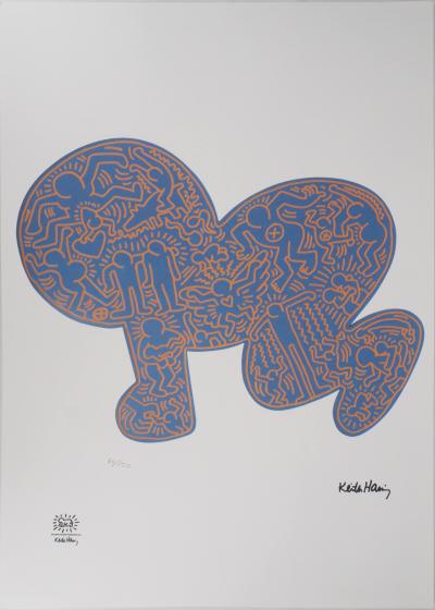 Keith HARING (d’après) - Baby and people - Sérigraphie 2