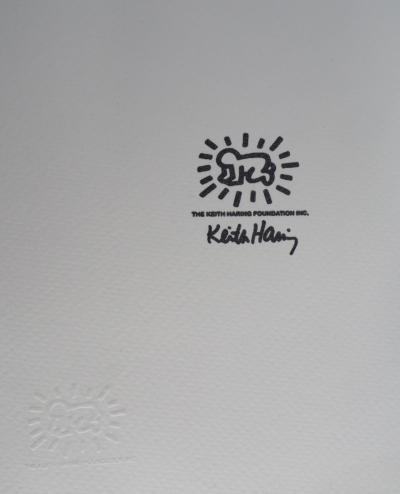Keith HARING (d’après) - Baby and people - Sérigraphie 2