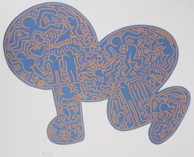 Keith HARING (d’après) - Baby and people - Sérigraphie 2