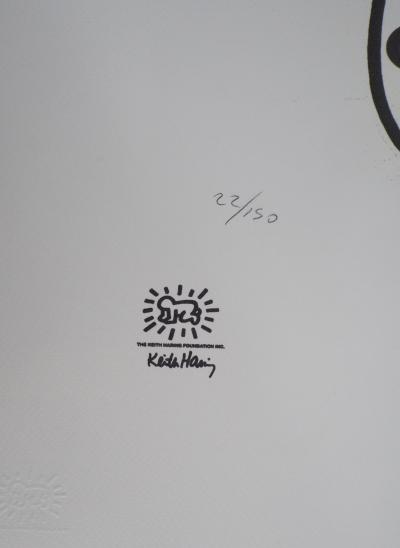 Keith HARING (d’après) - Afire demon - Sérigraphie 2