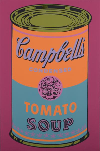 Andy WARHOL - Campbell’s Tomato,1968 - Sérigraphie originale 2