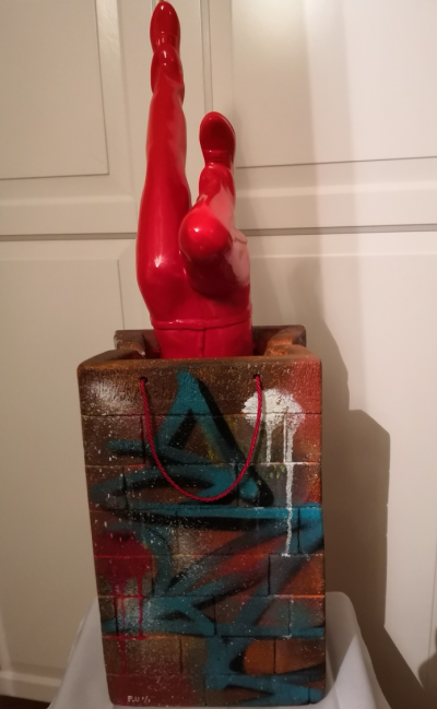 David DAVID - Concrete Bag, 2019 - Sculpture 2