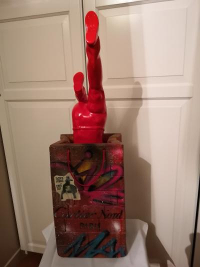 David DAVID - Concrete Bag, 2019 - Sculpture 2