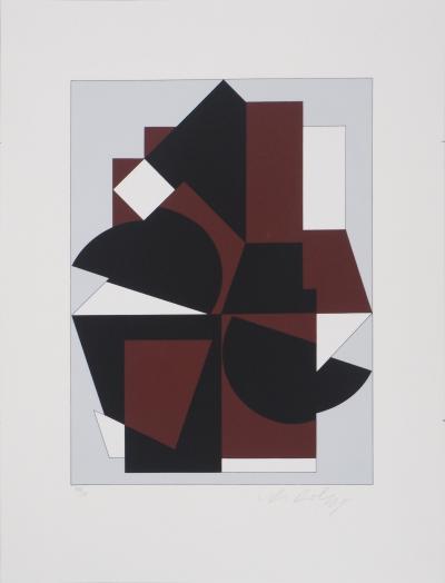 Victor VASARELY : Composition abstraite 