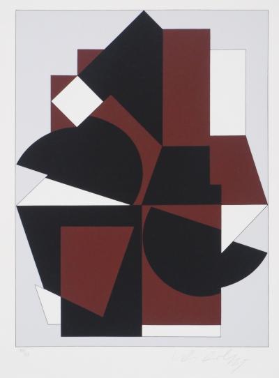 Victor VASARELY : Composition abstraite 