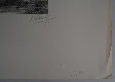 Robert CAMI - L’œil de la terre - Gravure originale signée 2