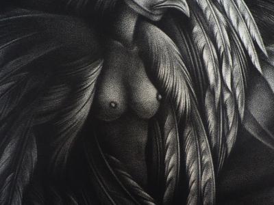 T. DONATELLA : Les gardiennes des rêves -Gravure originale signée 2