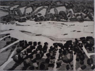 CHOT PLASSOT Maurice : Rio fertile - Gravure Originale Signée 2