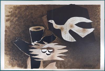 Georges BRAQUE - L’oiseau et son nid, 1956 - Original lithograph 2