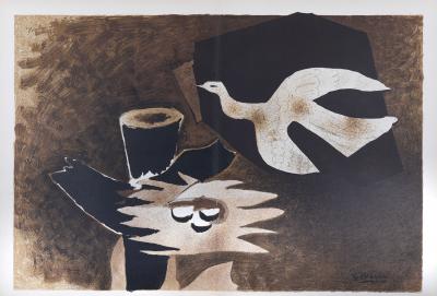 Georges BRAQUE - L’oiseau et son nid, 1956 - Original lithograph 2