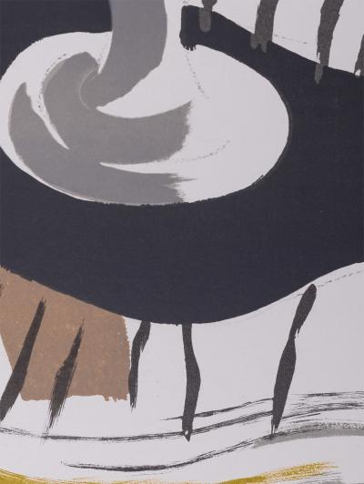 Georges BRAQUE - Compotier, 1956 - Lithographie originale 2