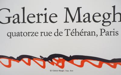 Pierre Alechinsky : Composition - Lithographie originale, 1980 2