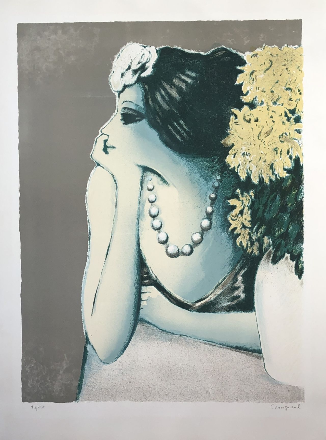 CASSIGNEUL ŒUVRE GRAVÉ JEAN PIERRE CASSIGNEUL (French, 1935-living), 