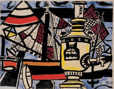 Fernand LÉGER (d’après) - Le Samovar - 1959 - Lithographie signée 2