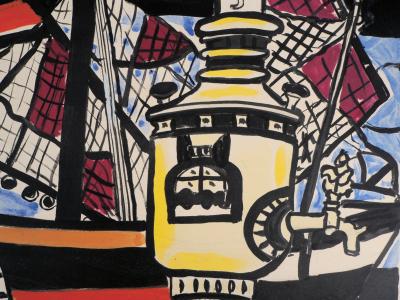 Fernand LÉGER (d’après) - Le Samovar - 1959 - Lithographie signée 2