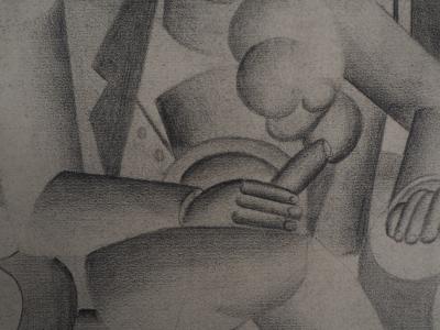 Fernand LÉGER (d’après) - Etude pour le fumeur - 1959 - Lithographie signée 2