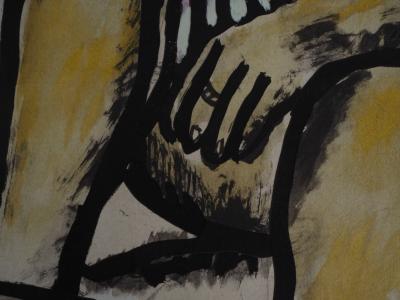 Fernand LÉGER (d’après) -  Les amoureux - 1959 - Lithographie signée 2